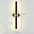 Настенный светодиодный светильник с оленем Blum-10 Черный 40 см  фото 4