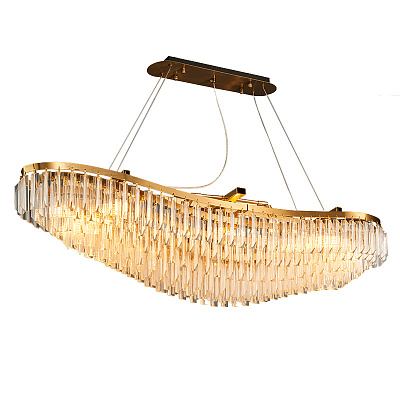 Люстра Ritz Crystall Boat Chandelier 80 см    фото 1