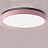 Светодиодные плоские потолочные светильники KIER 30 см  Розовый фото 15