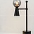 Настольная лампа с составным плафоном в форме конуса и шара E фото 18