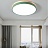 Светодиодные плоские потолочные светильники KIER WOOD 50 см  Серый фото 35