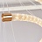 Дизайнерская светодиодная кольцевая люстра на струнном подвесе VIDAGO RING B фото 12