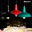 Кухонный светильник подвесной 26 см  Красный фото 2