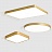 Ультратонкие светодиодные потолочные светильники FLIMS Золотой F фото 3