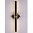 Настенный светодиодный светильник с оленем Blum-10 Черный 40 см  фото 11