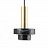 Дизайнерский подвесной светильник из камня CADIS Зеленый фото 3