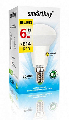 Светодиодная лампа R50, E14 6 Вт фото 3