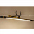 Настенное светодиодное бра с оленем Blum-12 Золотой C фото 8