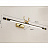 Настенное светодиодное бра с оленем Blum-12 Золотой A фото 7