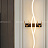 Настенный светодиодный светильник с оленем Blum-11 Черный 120 см  фото 7