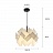 Дизайнерский подвесной светильник с имитацией древесной фактуры SEASONS 60 см  Бордовый (Гранатовый) фото 8