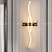 Настенный светодиодный светильник с оленем Blum-11 Золотой 100 см  фото 9