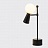 Настольная лампа с составным плафоном в форме конуса и шара C фото 8