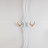 Настенный светодиодный светильник с оленем Blum-11 Золотой 100 см  фото 16
