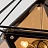 Геометрические светильники со стеклянными вставками 40 см  Дымчатый фото 12