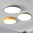 Светодиодные плоские потолочные светильники KIER WOOD 40 см  Желтый фото 32