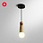 Дизайнерский деревянный подвесной светильник в скандинавском стиле SASH B фото 9