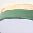 Светодиодные плоские потолочные светильники KIER WOOD 50 см  Зеленый фото 37