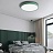 Светодиодные плоские потолочные светильники KIER 40 см  Зеленый фото 29