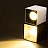 Накладной светодиодный светильник квадратной формы 3W Черный 3000K фото 18