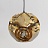 Подвесной светильник Curve Ball 40 см  Золотой фото 3