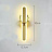 Настенный светодиодный светильник с оленем Blum-10 Золотой 60 см  фото 3