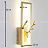 Настенный светодиодный светильник с оленем Blum-9 Золото фото 3
